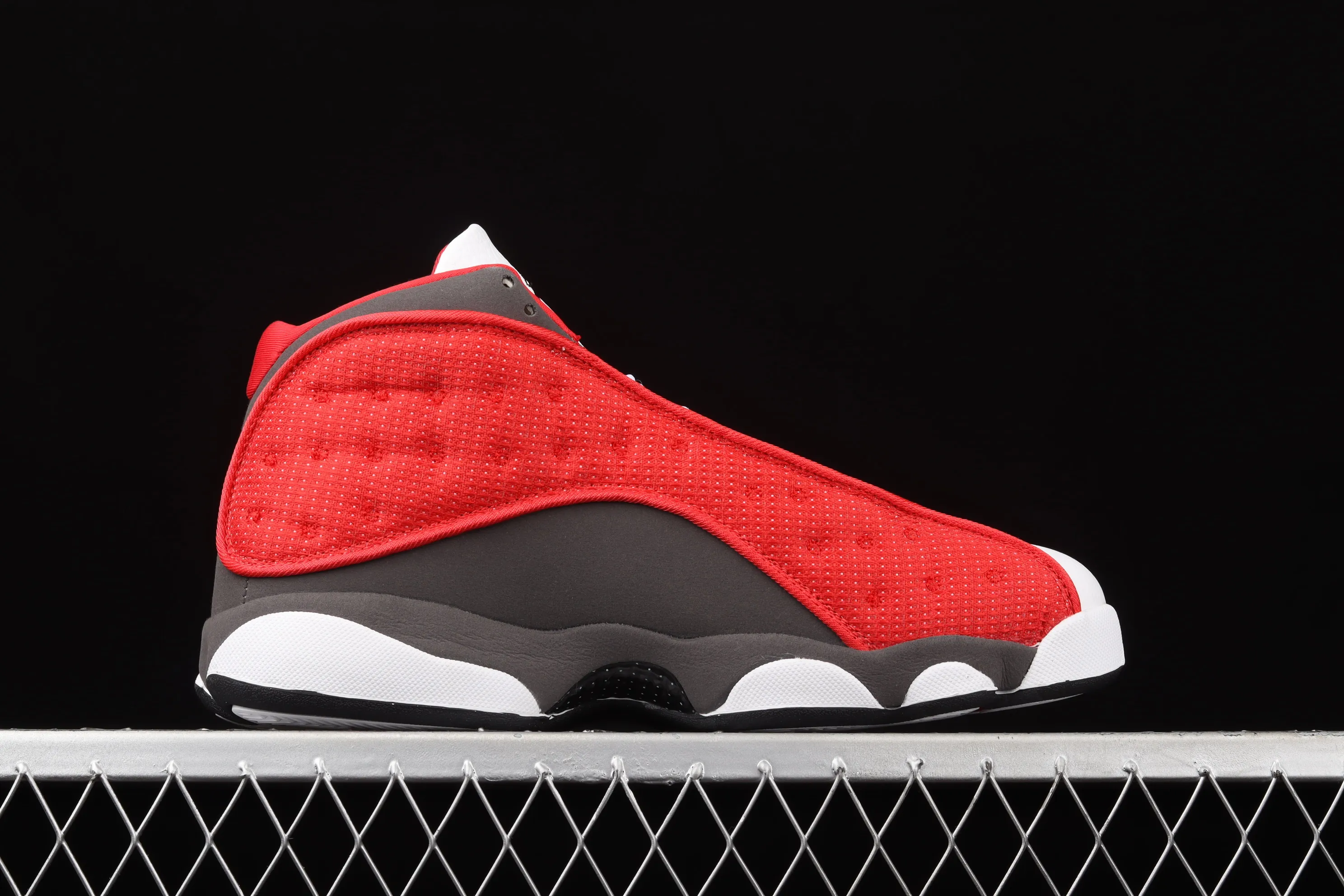 All categories Air Jordan Jordan series basketball shoes Air Jordan 13 G version Air Jordan 13 Retro AJ13 white gray red 3M reflective DJ5982-600